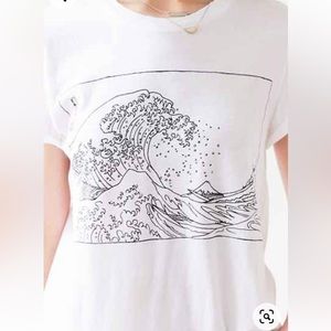 Urban Outfitters Future State Wave Graphic T